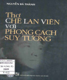 Phong cách suy tưởng trong thơ Chế Lan Viên: Phần 1