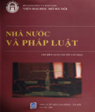 Giáo trình Nhà nước và pháp luật: Phần 1