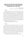 Nghiên cứu các nhân tố ảnh hưởng đến hiệu quả kinh doanh của các công ty hoạt động theo mô hình công ty mẹ - công ty con