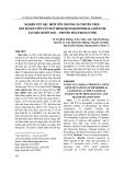 Nghiên cứu đặc điểm tổn thương di truyền trên gen mã hóa yếu tố VIII ở bệnh nhân hemophilia A điều trị tại Viện Huyết học – Truyền máu Trung ương