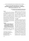 Nghiên cứu đặc điểm nhân khẩu học và lâm sàng bệnh nhân Hemophilia tại Viện Huyết học - Truyền máu Trung ương giai đoạn 2019-2020