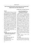 Yếu tố ảnh hưởng đáp ứng hóa trị phác đồ có oxaliplatin trên ung thư đại trực tràng di căn