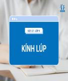 Tài liệu môn Khoa học tự nhiên lớp 9 - Chủ đề: Kính lúp