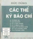 Tìm hiểu các thể ký báo chí: Phần 2