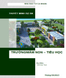 Thuyết minh dự án: Trường Mầm non - Tiểu học