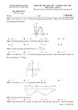 Đề thi giữa học kì 1 môn Toán lớp 12 năm 2023-2024 - Trường THPT Võ Chí Công, Quảng Nam