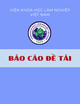 Báo cáo tổng kết đề tài (2002-2003): Xây dựng quy phạm kỹ thuật bón phân cho trồng rừng sản xuất 4 loài cây chủ yếu phục vụ Chương trình 5 triệu ha rừng là: Keo lai, Bạch đàn urophylla, Thông nhựa và Dầu nước