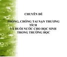 Báo cáo Chuyên đề Phòng, chống tai nạn thương tích và đuối nước cho học sinh trong trường học