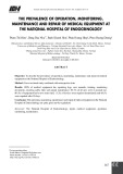 Thực trạng vận hành, theo dõi, bảo dưỡng và sửa chữa trang thiết bị y tế tại Bệnh viện Nội tiết Trung ương năm 2023