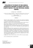 Đánh giá kết quả điều trị viêm nha chu không phẫu thuật ở bệnh nhân đái tháo đường type 2 điều trị tại Bệnh viện Đa khoa tỉnh Trà Vinh