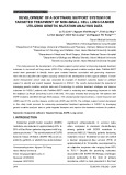 Development of a software support system for targeted treatment of non small cell lung cancer utilizing genetic mutation analysis data