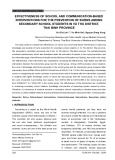 Effectiveness of school and communication based interventions for the prevention of burns among secondary school students in Vu Thu district, Thai Binh province