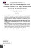 The impact of engagement on job completion’s level of medical staff: A case at Thai Thuy General Hospital, Thai Binh