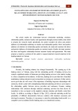 Developing relationship between relationship quality, relationship marketing, emotion, customer loyalty and opportunism in Vietnam banking sector