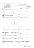 Đề thi học kì 1 môn Toán lớp 12 năm 2023-2024 - Trường THPT Bắc Trà My, Quảng Nam