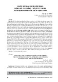 Khảo sát đặc điểm lâm sàng, nồng độ tự kháng thể và cytokine trên bệnh nhân viêm khớp dạng thấp