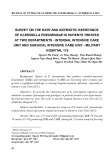 Survey on the rate and antibiotic resistance of Klebsiella pneumoniae in patients treated at two departments - internal intensive care unit and surgical Intensive Care Units - Military Hospital 175