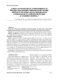 A study of pathological characteristics of pediatric non hodgkin lymphoma based on 2008 version of the world health organization classification of lymphoid neoplasms at Children’s Hospital 1