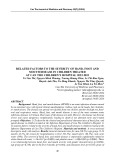 Related factors to the severity of hand, foot and mouth disease in children treated at Can Tho Children’s Hospital 2022-2023