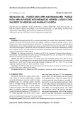 Red blood cell - platelet ratio (RPR) and hemoglobin - platelet ratio (HPR) in patients with rheumatoid arthritis: A study at Hue University of Medicine and Pharmacy Hospital