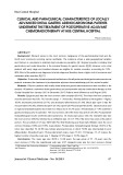 Clinical and paraclinical characteristics of locally advanced distal gastric adenocarcinoma patients underwent the treatment of postoperative adjuvant chemoradiotherapy at Hue Central Hospital