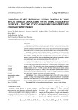 Evaluation of left ventricular systolic function by tissue motion annular displacement of the mitral valvederived by speckle - tracking echocardiography in patients with coronary artery disease