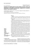 Prospective significance of the placenta accreta index and pregnancy outcomes in pregnant women with placenta previa at Hue Central Hospital