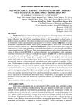 Salivary characteristics among 12-year-old children with significant caries index from urban and suburban schools in can tho city