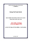 Luận văn Thạc sĩ Tài chính ngân hàng: Hoàn thiện thị trường tiền tệ của Ngân hàng nhà nước Việt Nam