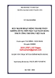 Luận văn Thạc sĩ Tài chính ngân hàng: Đẩy mạnh hoạt động thanh toán không dùng tiền mặt tại Ngân hàng TMCP Công thương Việt Nam