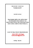 Luận văn Thạc sĩ Quản trị kinh doanh: Hoạch định chiến lược chứng nhận sản phẩm hợp chuẩn, hợp quy tại Trung tâm Kỹ thuật tiêu chuẩn đo lường chất lượng 2 (Trung tâm Kỹ thuật 2)