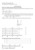 Đề cương ôn tập giữa học kì 2 môn Toán lớp 10 năm 2023-2024 - Trường THPT Phạm Phú Thứ
