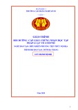 Giáo trình Bồi dưỡng cấp giấy chứng nhận học tập pháp luật về Giao thông đường thủy nội địa (Nghề đào tạo: Điều khiển phương tiện thủy nội địa)