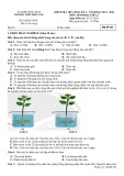 Đề thi giữa học kì 1 môn Sinh học lớp 11 năm 2023-2024 - Trường THPT Kiến Văn, Đồng Tháp