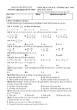 Đề thi học kì 2 môn Toán lớp 7 năm 2023-2024 có đáp án - Trường TH&THCS Phước Hiệp, Phước Sơn