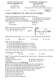 Đề thi học kì 1 môn Vật lý lớp 11 năm 2023-2024 - Trường THPT Kiến Văn, Đồng Tháp