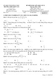 Đề thi giữa học kì 2 môn Toán lớp 11 năm 2022-2023 - Trường THPT Kiến Văn, Đồng Tháp