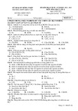 Đề thi học kì 2 môn Hóa học lớp 11 năm 2022-2023 - Trường THPT Kiến Văn, Đồng Tháp