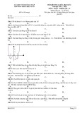 Đề thi giữa học kì 1 môn Toán lớp 12 năm 2023-2024 - Trường THPT Kiến Văn, Đồng Tháp