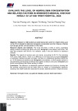 Khảo sát nồng độ hemoglobin trong máu và các yếu tố liên quan trên người lao động đến khám sức khỏe tại Bệnh viện Lê Văn Thịnh, năm 2024