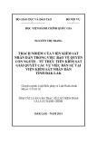 Tóm tắt Luận văn Thạc sĩ Luật học: Trách nhiệm của Viện kiểm sát nhân dân trong việc bảo vệ QCN - Từ thực tiễn kiểm sát giải quyết các vụ việc dân sự tại VKSND tỉnh Đắk Lắk