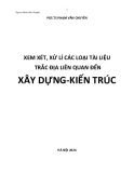 Giáo trình Xem xét, xử lí các loại tài liệu trắc địa liên quan đến xây dựng - kiến trúc