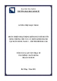 Tóm tắt luận văn Thạc sĩ Tài chính ngân hàng: Hoàn thiện hoạt động kiểm soát rủi ro tín dụng trong cho vay cá nhân kinh doanh tại Ngân hàng Nam Á - Chi nhánh Đăk Lăk