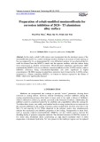 Preparation of cobalt-modified montmorillonite for corrosion inhibition of 2024 - T3 aluminium alloy surface