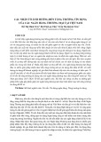 Các nhân tố ảnh hưởng đến tăng trưởng tín dụng của các ngân hàng thương mại tại Việt Nam