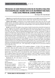 Prevalence of some pathogens detected by multiplex real-time PCR in hospitalised children with acute respiratory infections in Bac Giang Provincial General Hospital