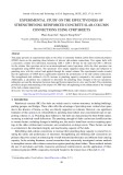 Experimental study on the effectiveness of strengthening reinforced concrete slab-column connections using CFRP sheets