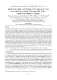 Effect of fiber content on flexural fracture parameters of high-performance steel fiber-reinforced concrete