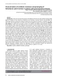 Characterization of antibiotic resistance and genotyping of Helicobacter pylori isolates in patients with gastroduodenal disease