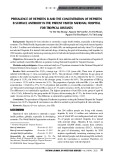 Prevalence of hepatitis B and the concentration of hepatitis B surface antibody in the patient visited National Hospital for Tropical Diseases